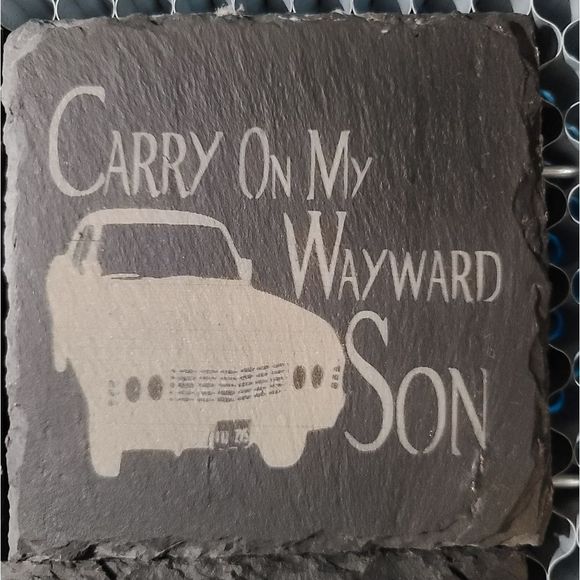 Supernatural slate coasters  - Picture 2 of 6